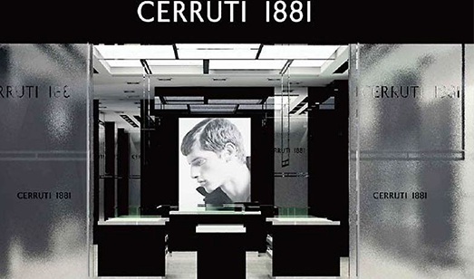 CERRUTI 1881—品牌商店设计